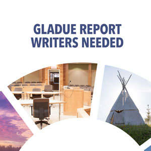 DOJCS Poster Gladue Writers Needed 300x