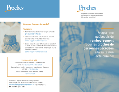 Dépliant Programme Proches FR Page 1